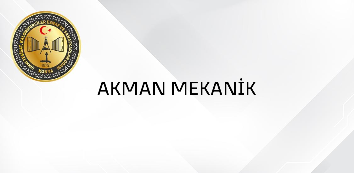 AKMAN MEKANİK